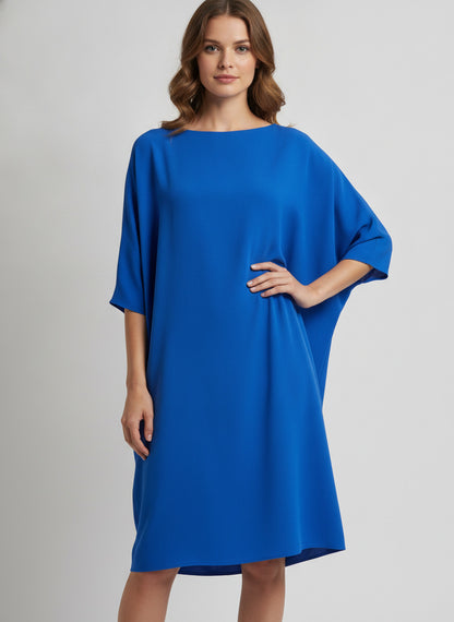 Women's Blue Shift Dress